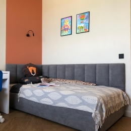 Купить мягкую детскую кровать Grand